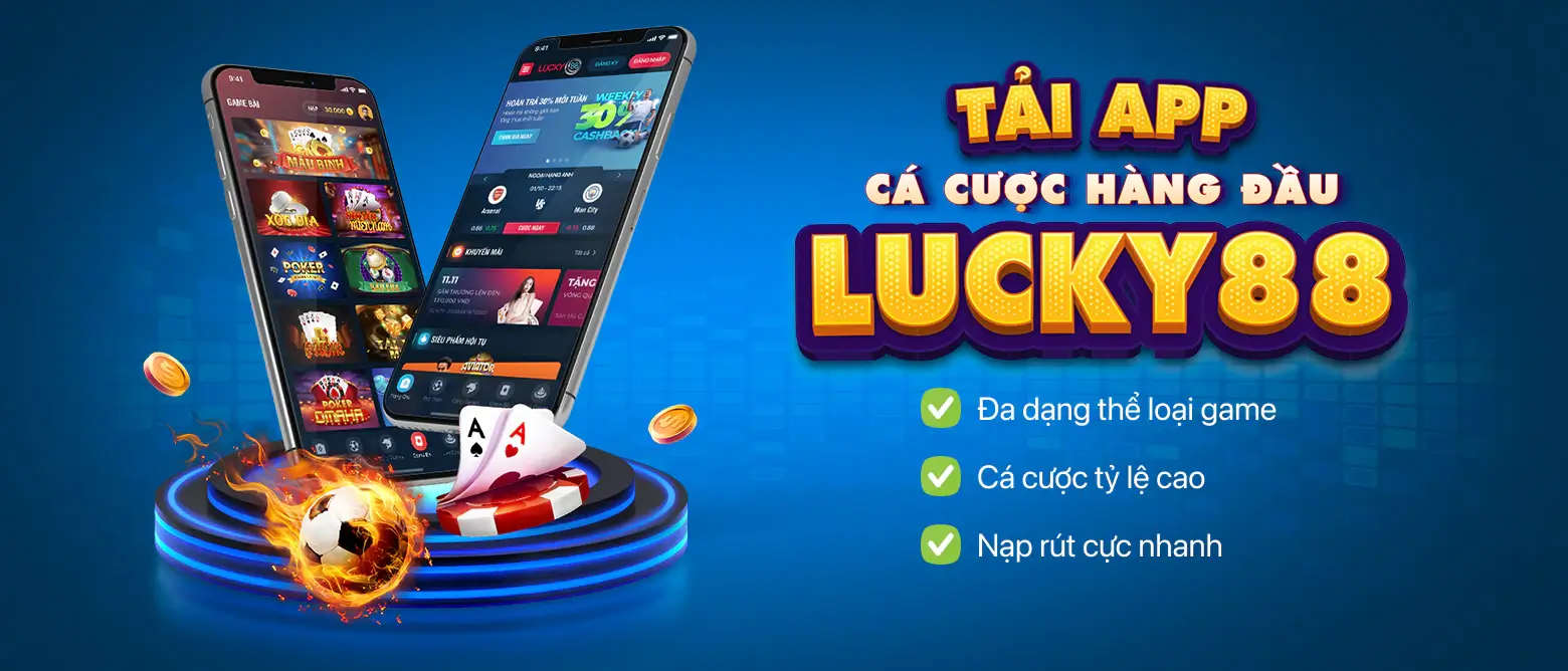 Hướng dẫn tải app lucky88